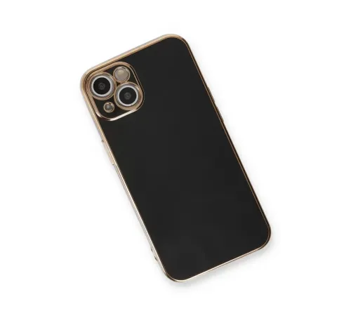 Apple iPhone 13 Kılıf Volet Silikon - Siyah