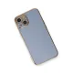 Apple iPhone 13 Kılıf Volet Silikon - Mavi