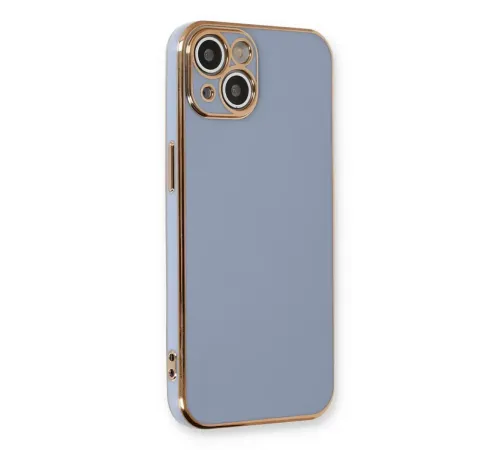 Apple iPhone 13 Kılıf Volet Silikon - Mavi