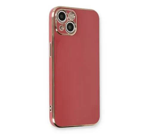 Apple iPhone 13 Kılıf Volet Silikon - Kırmızı
