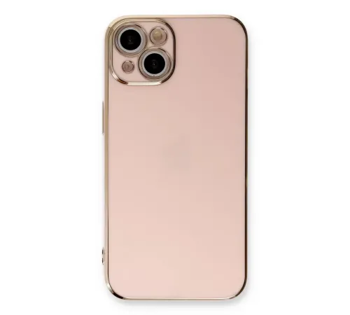 Apple iPhone 13 Kılıf Volet Silikon - Pembe