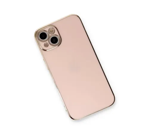 Apple iPhone 13 Kılıf Volet Silikon - Pembe