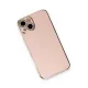 Apple iPhone 13 Kılıf Volet Silikon - Pembe