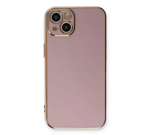 Apple iPhone 13 Kılıf Volet Silikon - Mor