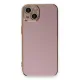 Apple iPhone 13 Kılıf Volet Silikon - Mor