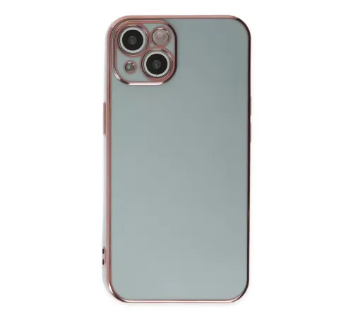 Apple iPhone 13 Kılıf Volet Silikon - Açık Yeşil