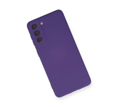 Samsung Galaxy S21 Kılıf Nano içi Kadife Silikon - Mor