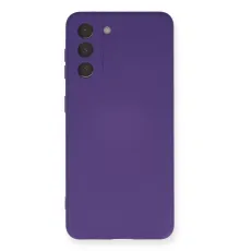 Samsung Galaxy S21 Kılıf Nano içi Kadife Silikon - Mor