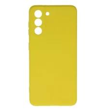 Samsung Galaxy S21 Kılıf Nano içi Kadife Silikon - Sarı