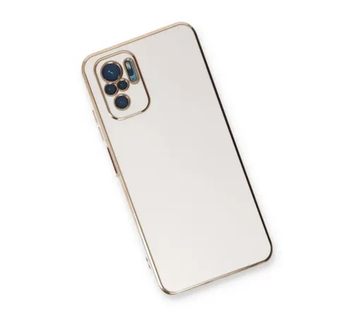 Xiaomi Redmi Note 10 Kılıf Volet Silikon - Beyaz