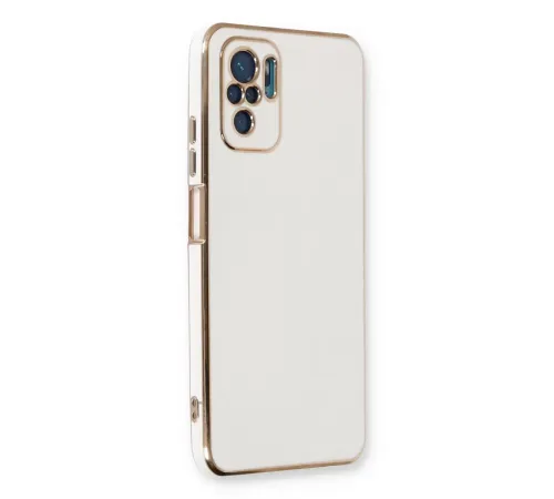 Xiaomi Redmi Note 10 Kılıf Volet Silikon - Beyaz