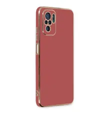 Xiaomi Redmi Note 10 Kılıf Volet Silikon - Kırmızı