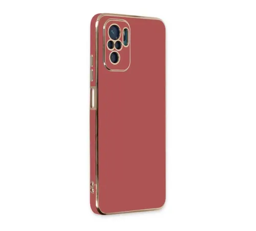 Xiaomi Redmi Note 10 Kılıf Volet Silikon - Kırmızı