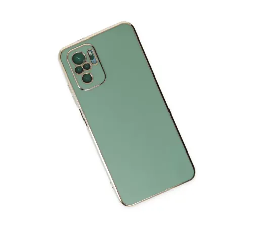 Xiaomi Redmi Note 10 Kılıf Volet Silikon - Açık Yeşil