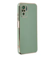 Xiaomi Redmi Note 10 Kılıf Volet Silikon - Açık Yeşil