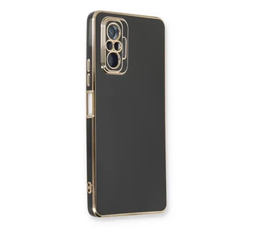 Xiaomi Redmi Note 10 Pro Kılıf Volet Silikon - Siyah