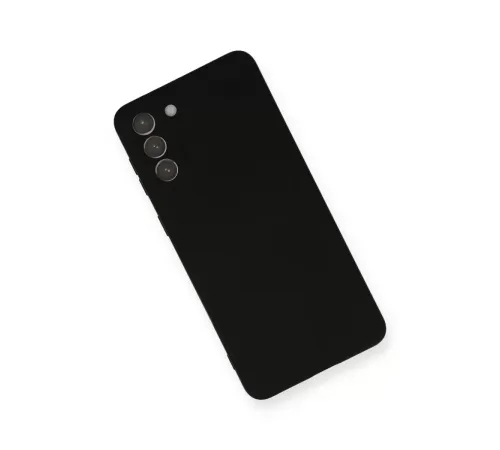 Samsung Galaxy S21 Plus Kılıf Nano içi Kadife Silikon - Siyah