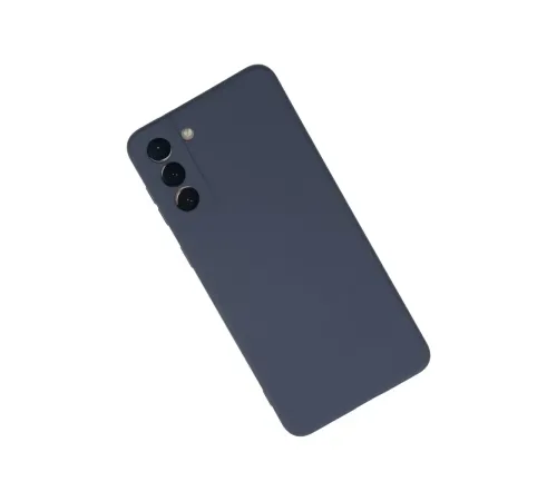 Samsung Galaxy S21 Plus Kılıf Nano içi Kadife Silikon - Gri