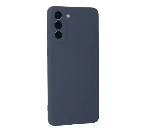 Samsung Galaxy S21 Plus Kılıf Nano içi Kadife Silikon - Gri