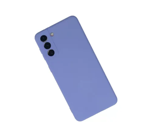 Samsung Galaxy S21 Plus Kılıf Nano içi Kadife Silikon - Lila