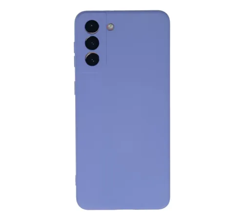 Samsung Galaxy S21 Plus Kılıf Nano içi Kadife Silikon - Lila