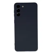 Samsung Galaxy S21 Plus Kılıf Nano içi Kadife Silikon - Lacivert