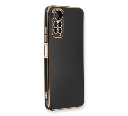 Xiaomi Redmi Note 11 Kılıf Volet Silikon - Siyah