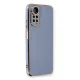 Xiaomi Redmi Note 11 Kılıf Volet Silikon - Mavi