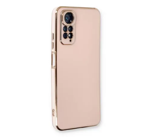 Xiaomi Redmi Note 11 Kılıf Volet Silikon - Pembe