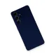 Samsung Galaxy S21 Ultra Kılıf Nano içi Kadife Silikon - Lacivert