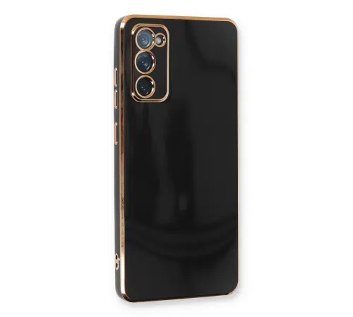 Samsung Galaxy S20 FE Kılıf Volet Silikon - Siyah
