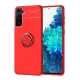 Samsung Galaxy S21 Plus Kılıf Range Yüzüklü Silikon - Kırmızı