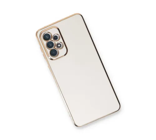 Samsung Galaxy A33 5G Kılıf Volet Silikon - Beyaz
