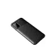 Samsung Galaxy A02S Kılıf Auto Focus Karbon Kapak - Siyah