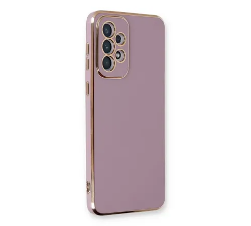 Samsung Galaxy A33 5G Kılıf Volet Silikon - Mor