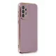 Samsung Galaxy A33 5G Kılıf Volet Silikon - Mor