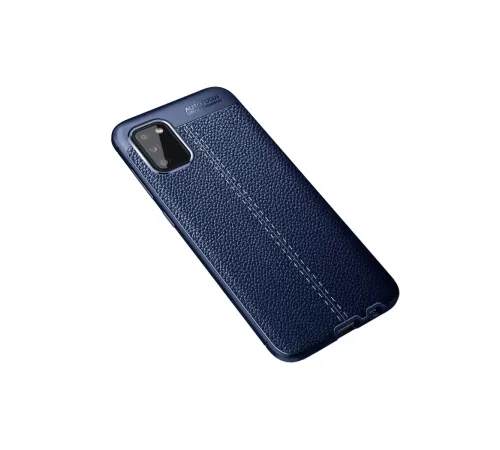 Samsung Galaxy A02S Kılıf Auto Focus Kapak - Lacivert