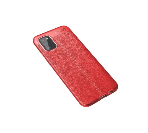 Samsung Galaxy A02S Kılıf Auto Focus Kapak - Kırmızı