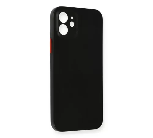 Apple iPhone 12 Kılıf PP Ultra İnce Kapak - Siyah
