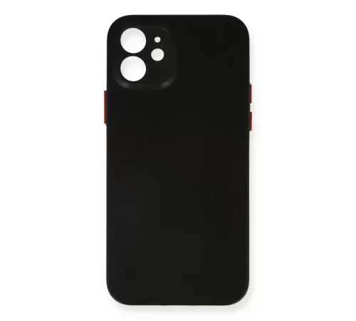 Apple iPhone 12 Kılıf PP Ultra İnce Kapak - Siyah