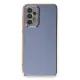 Samsung Galaxy A53 5G Kılıf Volet Silikon - Mavi