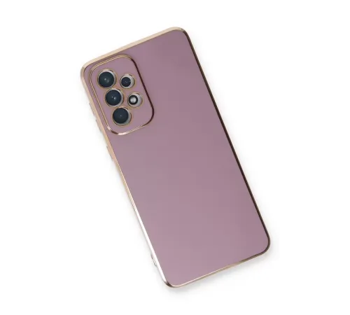 Samsung Galaxy A53 5G Kılıf Volet Silikon - Mor