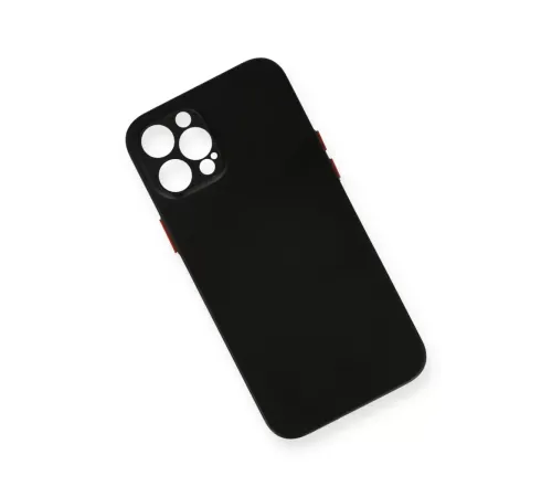 Apple iPhone 12 Pro Kılıf PP Ultra İnce Kapak - Siyah