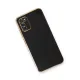 Samsung Galaxy A03S Kılıf Volet Silikon - Siyah