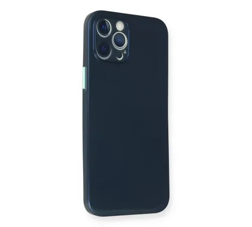 Apple iPhone 12 Pro Kılıf PP Ultra İnce Kapak - Mavi