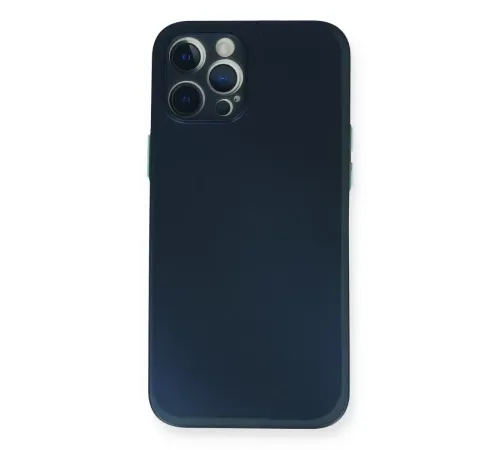Apple iPhone 12 Pro Kılıf PP Ultra İnce Kapak - Mavi