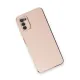Samsung Galaxy A03S Kılıf Volet Silikon - Pembe