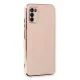 Samsung Galaxy A03S Kılıf Volet Silikon - Pembe