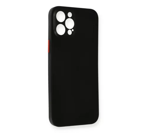 Apple iPhone 12 Pro Max Kılıf PP Ultra İnce Kapak - Siyah