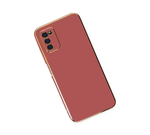 Samsung Galaxy A03S Kılıf Volet Silikon - Kırmızı